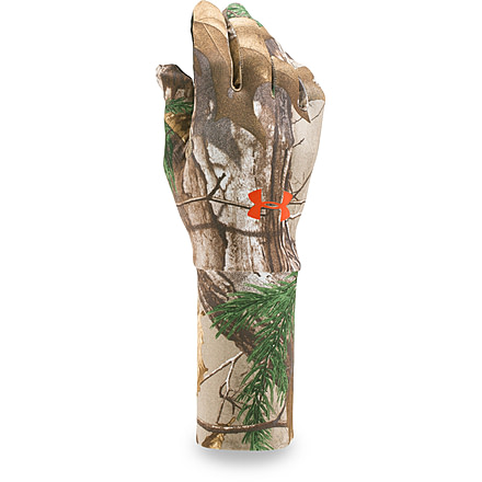 Under Armour UA ColdGear Camo Liner Hunting Glove - Men's, Large, 1203060946LG