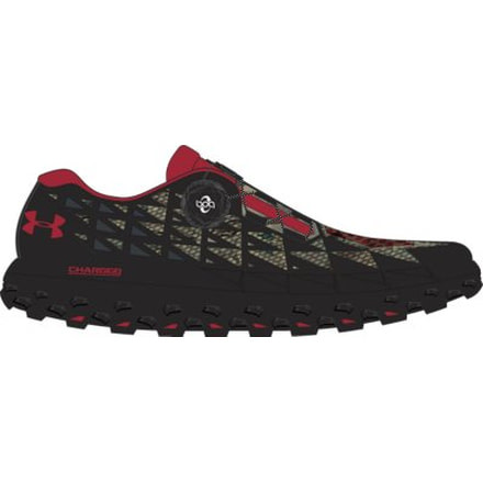 Under Armour UA Fat Tire 3 - Mens, Ridge Reaper Camo Barren AFS - Deprecated - Black , 12, 3020143-900-12