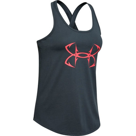 Under Armour UA Fish Hook Tank - Womens, 2XL, Stealth Gray, 13520250082X