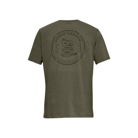 Under Armour Ua Freedom Rattle T-shirt, Marine Od Green - 1316776390MD