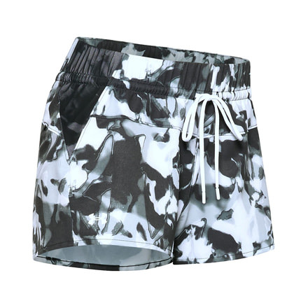 Under Armour UA Fusion Printed Shorts - Women's, Large, Black, 1347362001LG