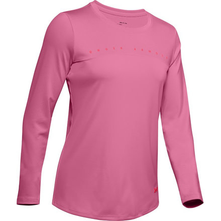 Under Armour UA Iso-Chill Shore Break Long Sleeve Shirt - Womens, 2XL, Lipstick, 13511326912X