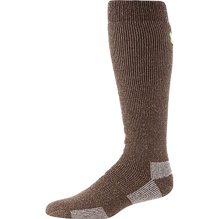 Under Armour Under Armour Scent Control II Over-The-Calf Sock, Hearthstone/Orange, 9-11 Medium U724-HST/VEL-MD