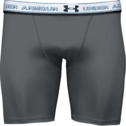 UnderArmour Men's HeatGear Compression Short - Gray Color 1201164-020