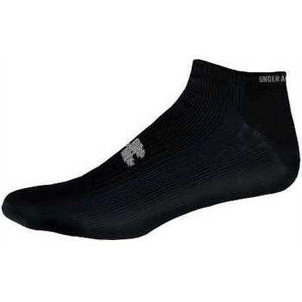 All Season Gear 4 Pack Mens No Show Black Socks