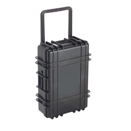 Underwater Kinetics 827 Polypro Case/No Wheels/Empty, Black, 504152