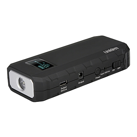 Uniden 12,000mAh Emergency Power Pack Jump Starter with Air Pump UPP120BK