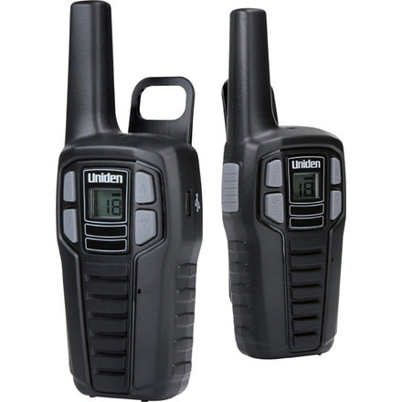 Uniden 16 Mile Two Way Radios, Black SX167-2CH