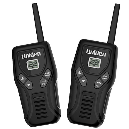 Uniden 20-Mile GMRS/FRS Radio - 2 Radios, Black GMR2035-2