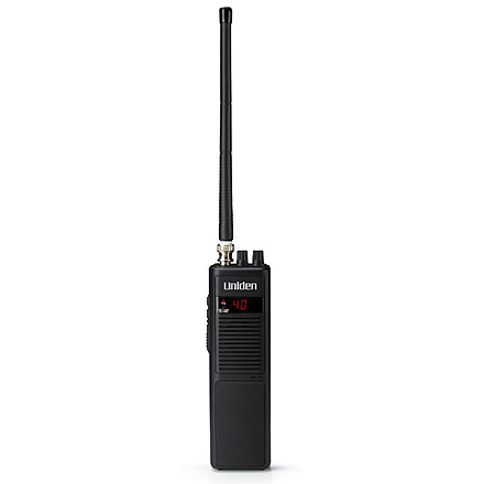 Uniden 40-Channel Handheld CB Radio, Black PRO401HH