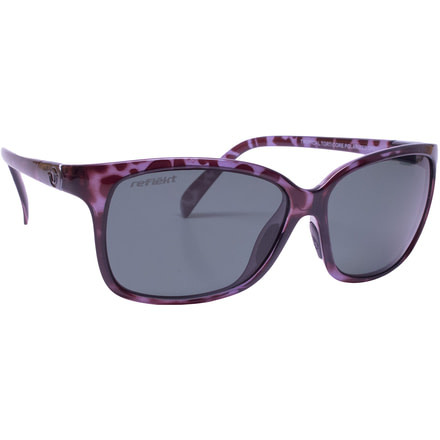 Unsinkable Karma Sunglasses - Women's-Tropical Tort-Polarized Core Grey