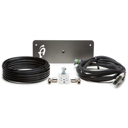 Up Down Air Compressor Mount &amp; Connection Kit, Ford Truck, F Series Bed w/ Locking Tie Downs for ARB Dual Air Compressor, Gray, 22-0318