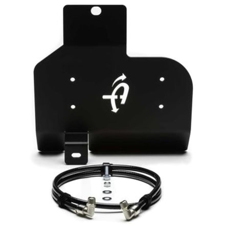 Up Down Air Compressor Mount &amp; Connection Kit, Jeep JL ARB, Skid Plate for ARB Dual Air Compressor, Black, 22-1819