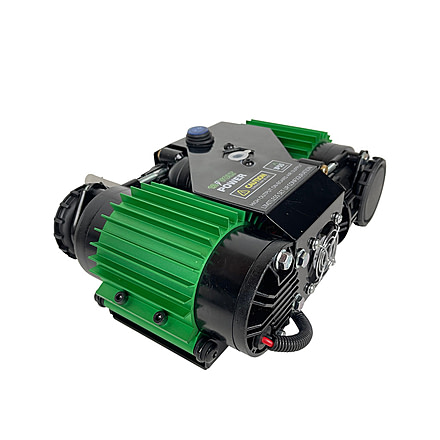 DEMO, Up Down Air EGOI Permanent Dual Motor Air Compressor System, 6.1 CFM, 12099918