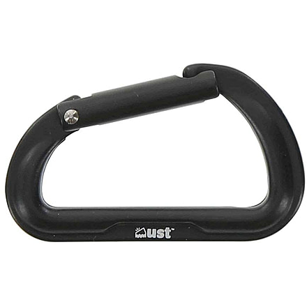 UST Aluminum Carabiner, Black, 1156923