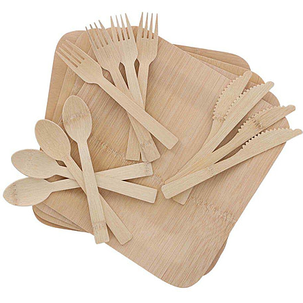 UST Bamboo Dinner Set, NSN N, 1156914