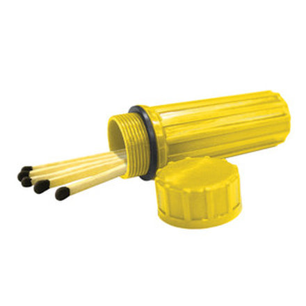 UST Marine Waterproof Match Case Marine, Yellow 20-310-009-06-M