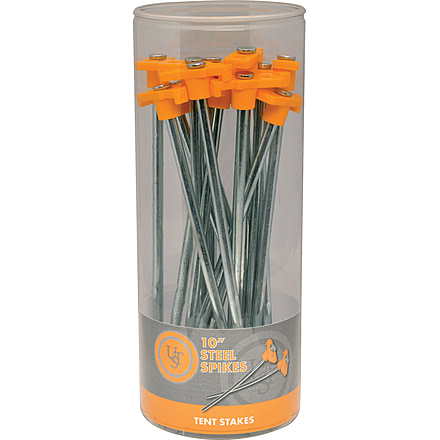 UST Steel Spike 10in, Sellinder 18-ct, Orange 20-02100SD
