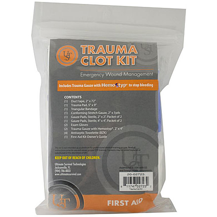 UST Trauma Clot Kit, Black 20-02723