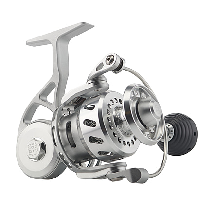 Van Staal VR Series Bailed Spinning Reel, 6.3/1, Left, 50, Silver, VR50