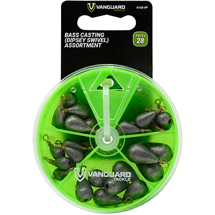 Vanguard Bass Casting Assortment, 28 Pieces, V150-FP