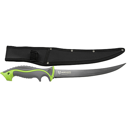 Vanguard Big Blade Fillet Kitchen Knife, 9in, 440 Stainless Steel Teflon Coated Blade, V-89BV3