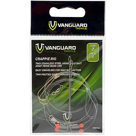 Vanguard Crappie Rig, Size 2, VWWCR2