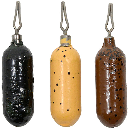 Vanguard Dropshot Sinker Cyl, 3/8oz, 6-Pack, VDSC38-6