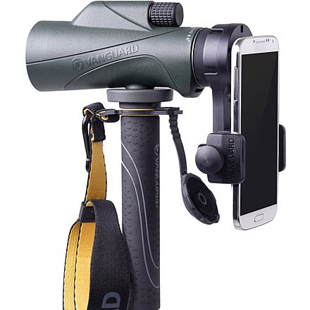 Vanguard ED Glass 10x42 Monocular, PA-60 Smart Phone Adaptor, Bluetooth, Green, VEO HD2 1042M