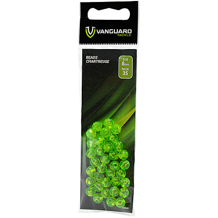 Vanguard Fishing Beads, 6mm, 30-Pack, Luminous, VBDS6L