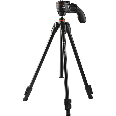 Vanguard Tripod W/ GH-45 Grip Head, Aluminum, Black, Vesta 203AGH