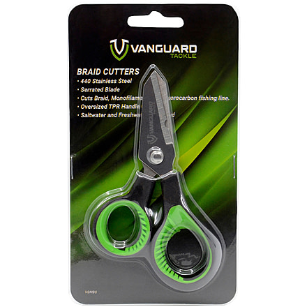Vanguard Vanguard Magnum Braid Scissors, 440 Stainless Steel, 5in, VGMBS