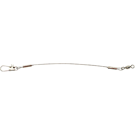 Vanguard Wire Leader, 30 lb Test, 6in, 3-Pack, Clear, VWL306