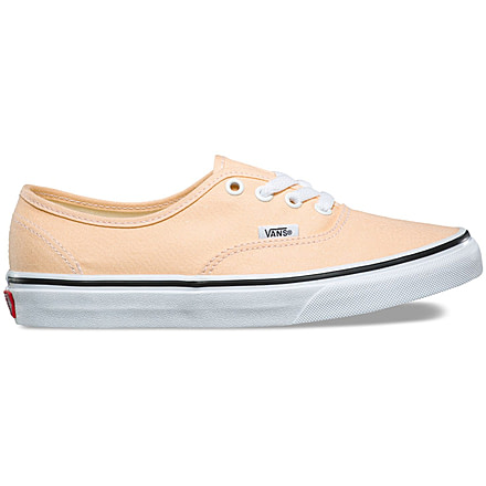 Vans Authentic Casual Shoes - Unisex, Bleached Apricot/True White, Mens 8 US/Womens 9.5 US, VN0A38EMU5Y-8 US/9.5 US