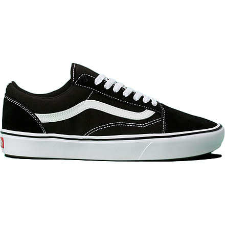 Vans Comfycush Old Skool, Classic Black/True White, 4, VN0A3WMAVNE-VNE-4