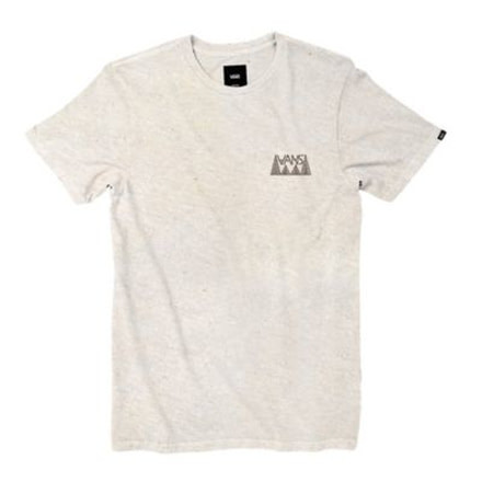 Vans Dakota Mountain SS Logo Tee - Mens, Raw Cotton, XLarge, VN0A3HRPRUT-XLarge