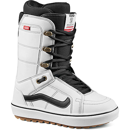 Vans Hi-Standard OG Shoes - Womens, White/Black, 8.5, VN0A3TFSYB21-M-8.5