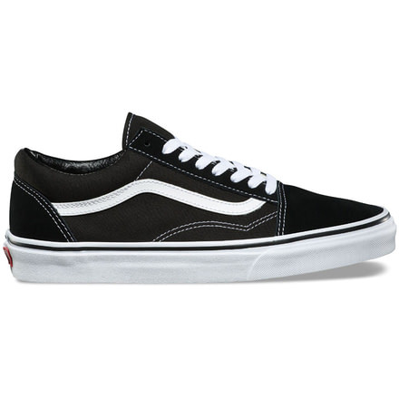 Vans Old Skool Shoes, 5 US M/6.5 US W, Black/White, VN000D3HY28-5