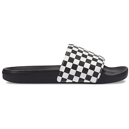 Vans Slide-On - Men's, Checkerboard White, 9, VN0004KIIP9-IP9-9