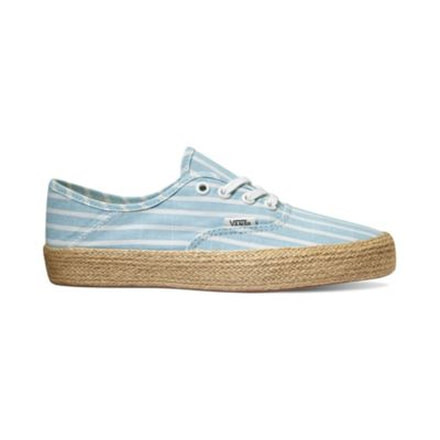 Vans U Authentic Esp Casual Boot, Striped Linen Alaskan Blue/True White, 5.5 US, VN0A3WLOVL2-5.5 US/7 US