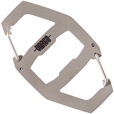 Vargo Titanium Binary Carabiner, 2.55 x 1.52, T-484
