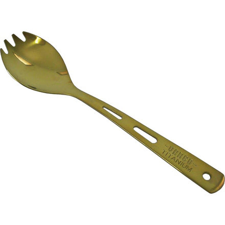 Vargo Titanium Spork Yellow T-210