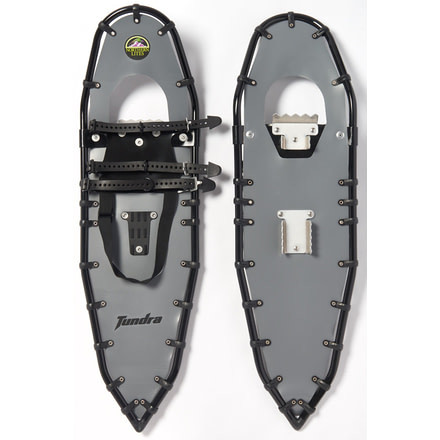 Vargo Tundra Snowshoes-Black/Grey-One Size