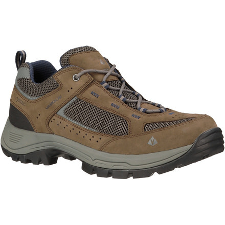Vasque Breeze 2.0 Low GTX Hiking Shoe - Men's-Slate Brown/Dress Blue-Medium-7.5