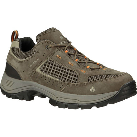 Vasque Breeze 2.0 Low Hiking Shoe - Men's-Black Olive/Rust-Medium-9 US