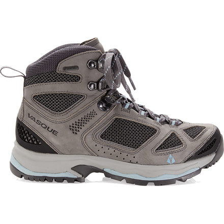 Vasque Breeze III GTX Hiking Boot - Women's-Gargoyle/Stone Blue-Medium-8