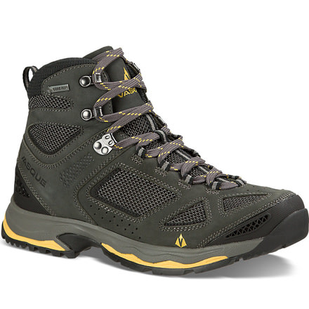 Vasque Breeze III GTX Hiking Boots Mens, Magnet/Yellow, 7 US 07194M 070