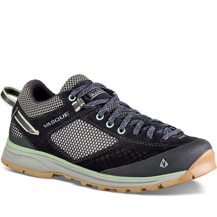 Vasque Grand Traverse Hiking Boots Womens, Ebony/Basil, 6 US 07313M 060