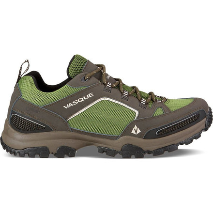 Vasque Inhaler Low GTX Hiking Shoe - Men's-Black/Pesto-Medium-8