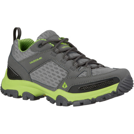 Vasque Inhaler Low Hiking Shoe - Women's-Gargoyle/Green-Medium-6
